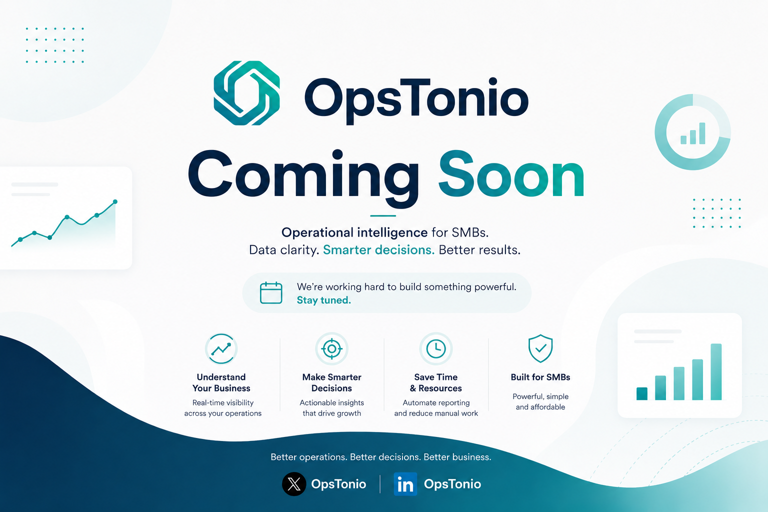 OpsTonio — Coming Soon